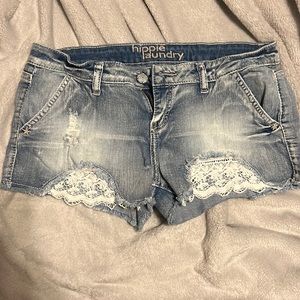 Jean shorts